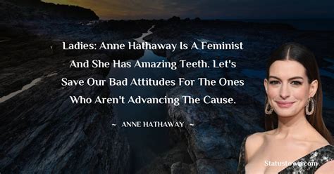 anne hathaway feminist